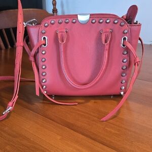 Sorial Coral Studded Crossbody Bag
